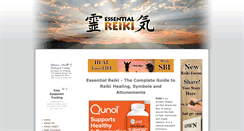 Desktop Screenshot of essential-reiki.com